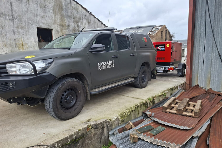 Força Aérea apoia socorro e remoção de escombros após danos da tempestade Kristin