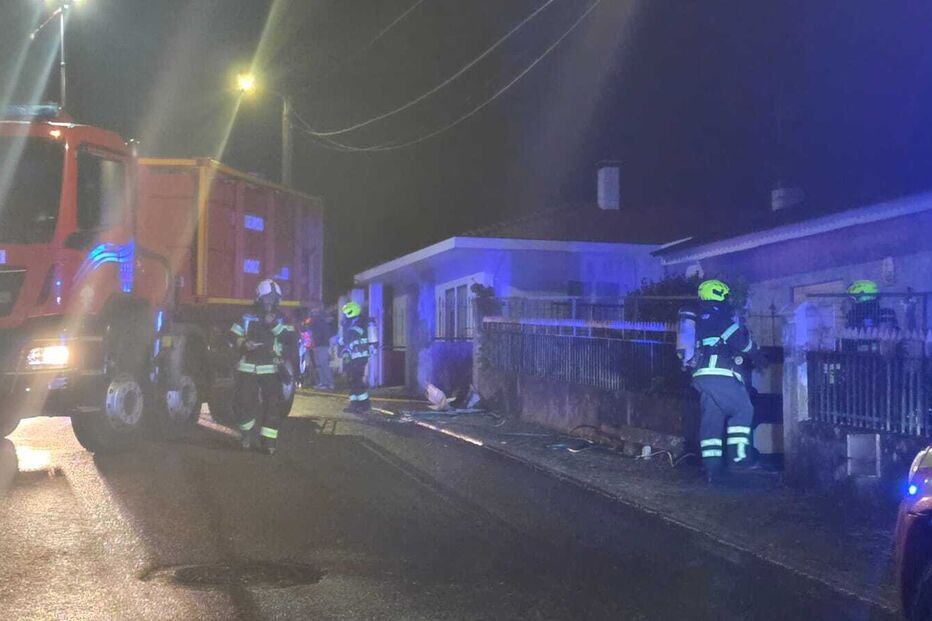 Incêndio em Maceda causa ferimentos; GNR de Esmoriz presta apoio