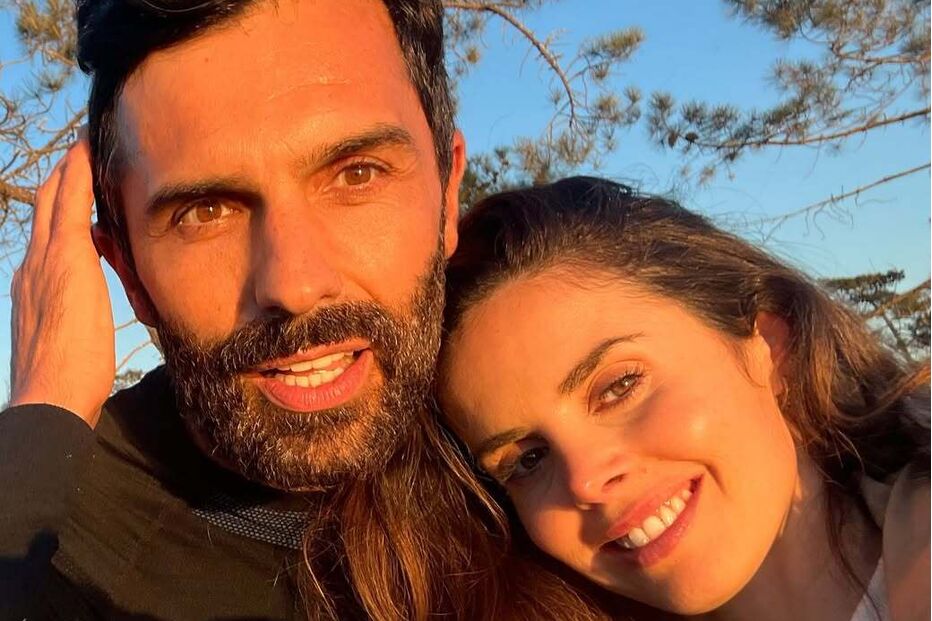 Catarina Gouveia com o marido, Pedro Guerra 