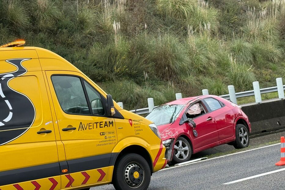 Acidente rodoviário na Feira