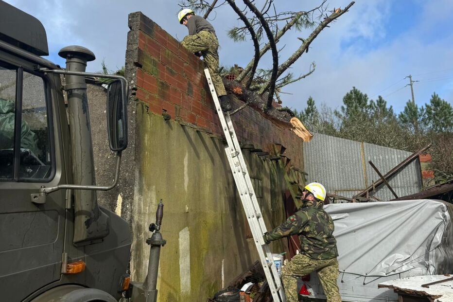 400 militares da Marinha apoiam populações afetadas pela depressão Kristin