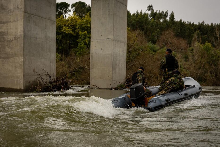 400 militares da Marinha apoiam populações afetadas pela depressão Kristin