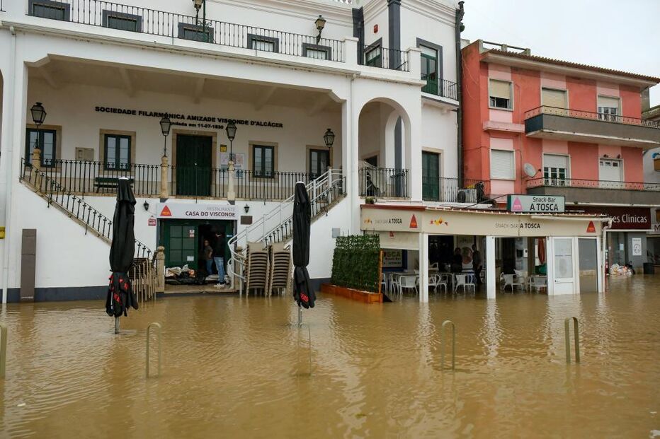 Cheias em Alcácer do Sal afetam restaurantes e outros estabelecimentos