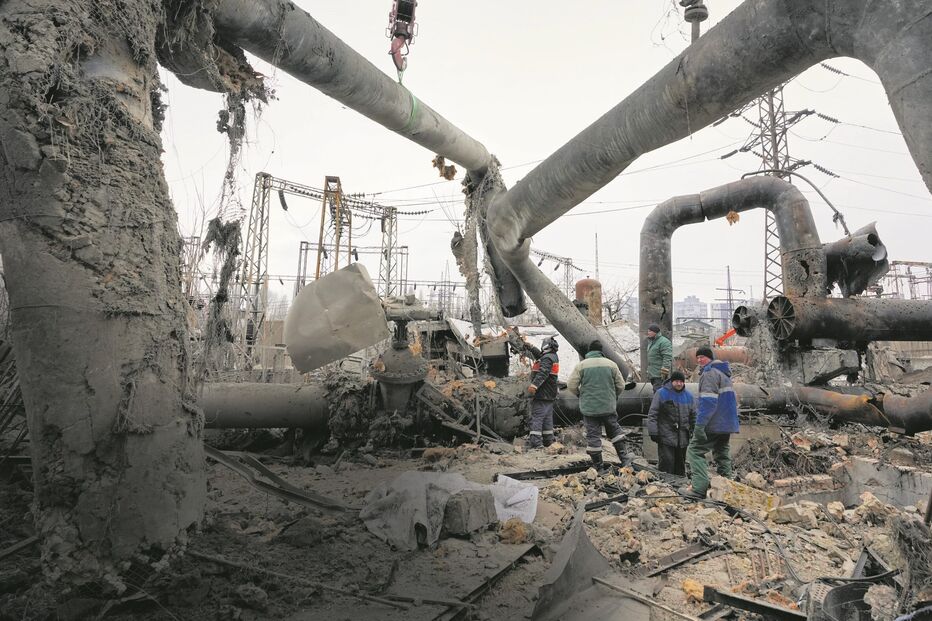 Instalações energéticas são um dos alvos preferenciais das forças russas
