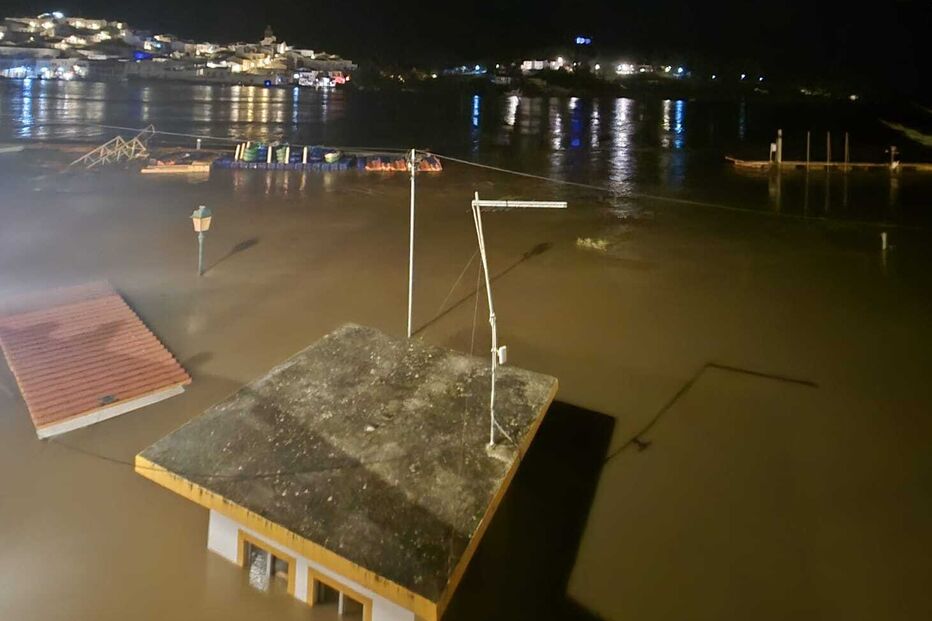 Caudal do rio Guadiana continua a subir 