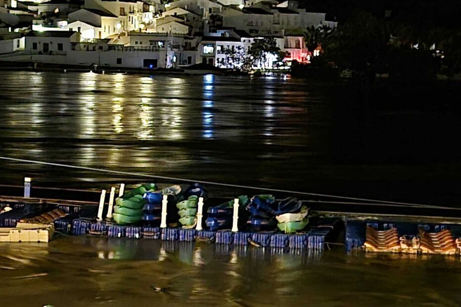 Caudal do rio Guadiana continua a subir 