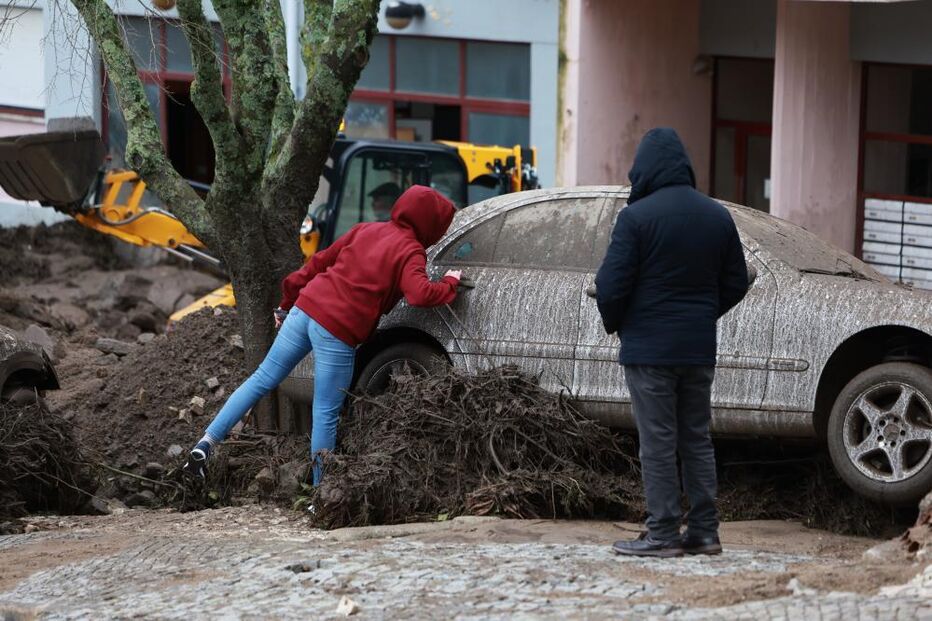 Três desalojados em Portalegre na sequência do 'mar de lama'