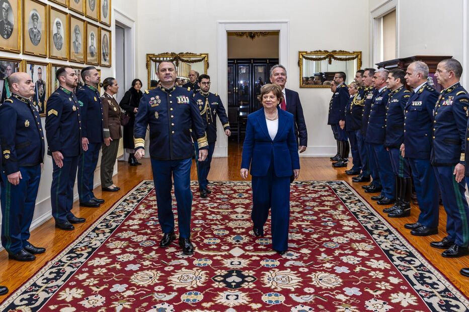 Maria Lúcia Amaral presidiu a cerimónia no Quartel do Carmo