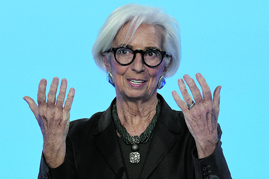 Christine Lagarde, presidente do Banco Central Europeu