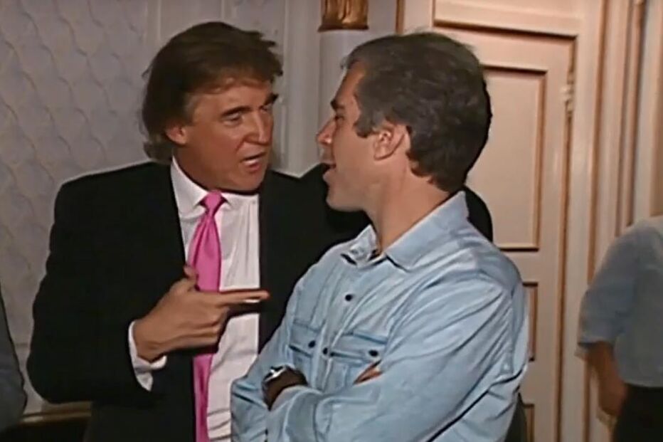 Donald Trump e Epstein