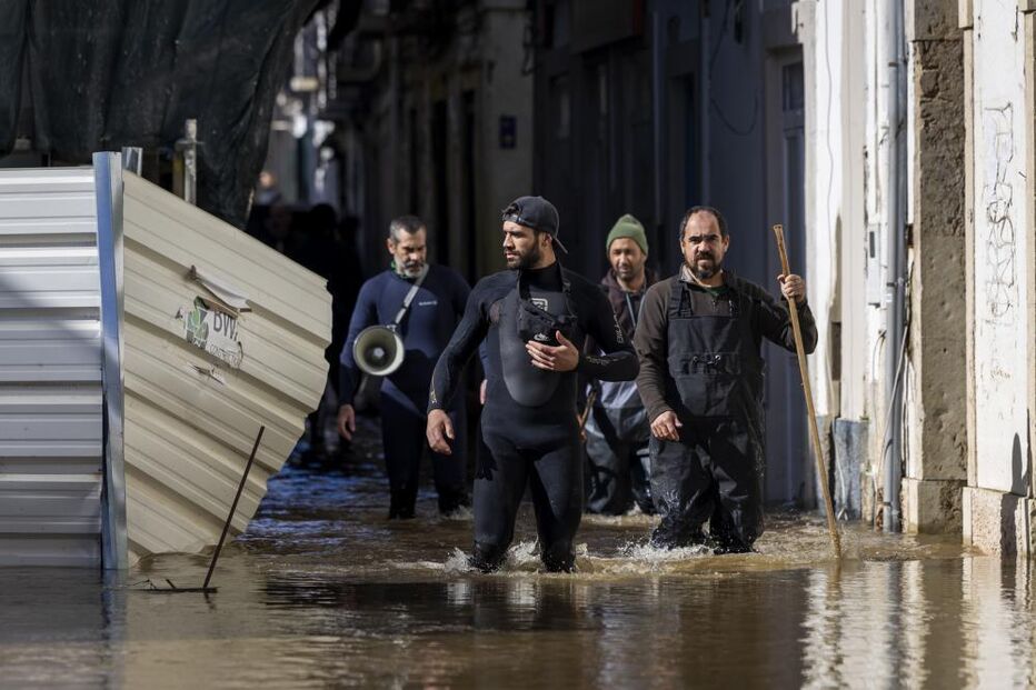 Cheias em Alcácer do Sal afetam moradores e espaços da cidade