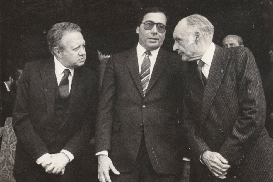 Antigo primeiro-ministro Mota Pinto 