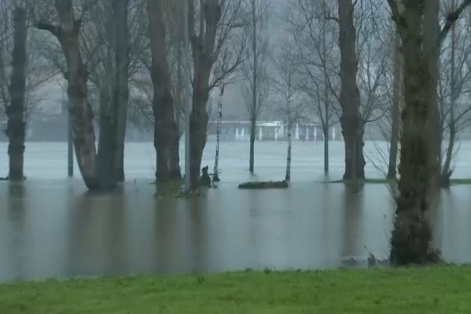 Zonas das margens do rio Mondego continuam alagadas