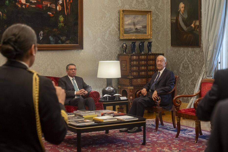 Marcelo Rebelo de Sousa recebeu António José Seguro no Palácio de Belém