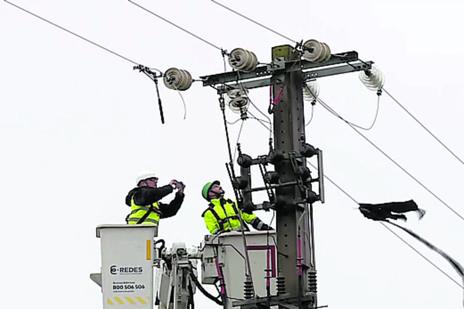 Homem estava nesta linha