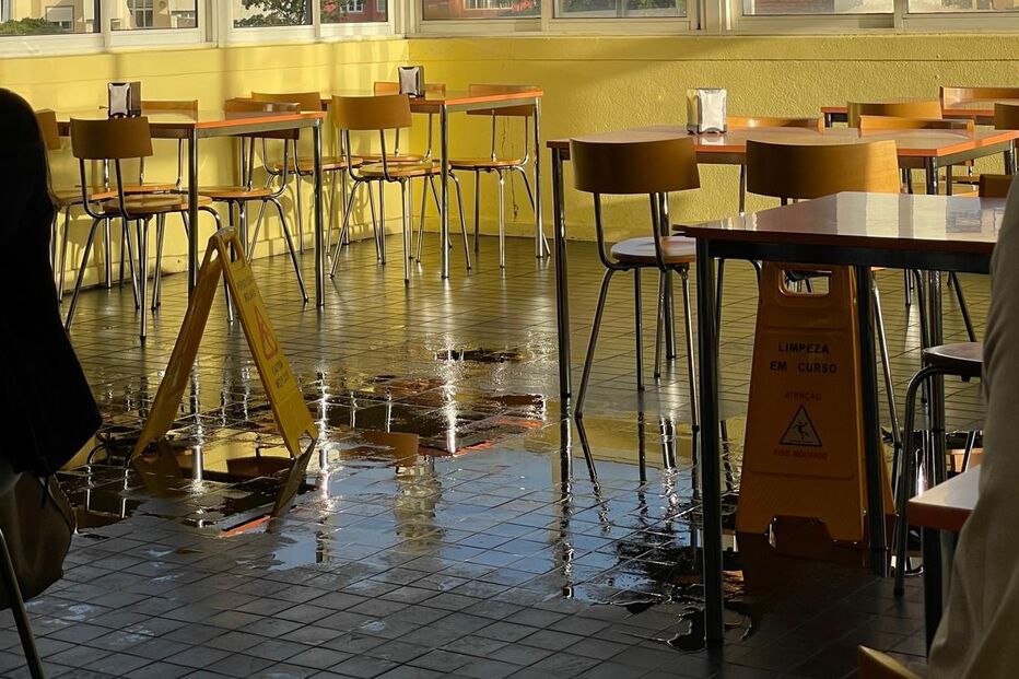 Imagens mostram espaços alagados no IPO de Lisboa