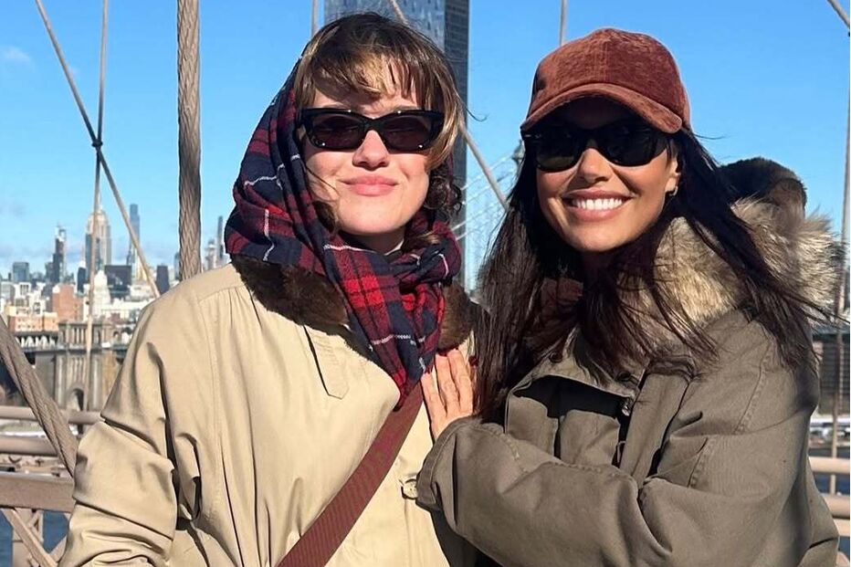 Iva Domingues e filha Carolina