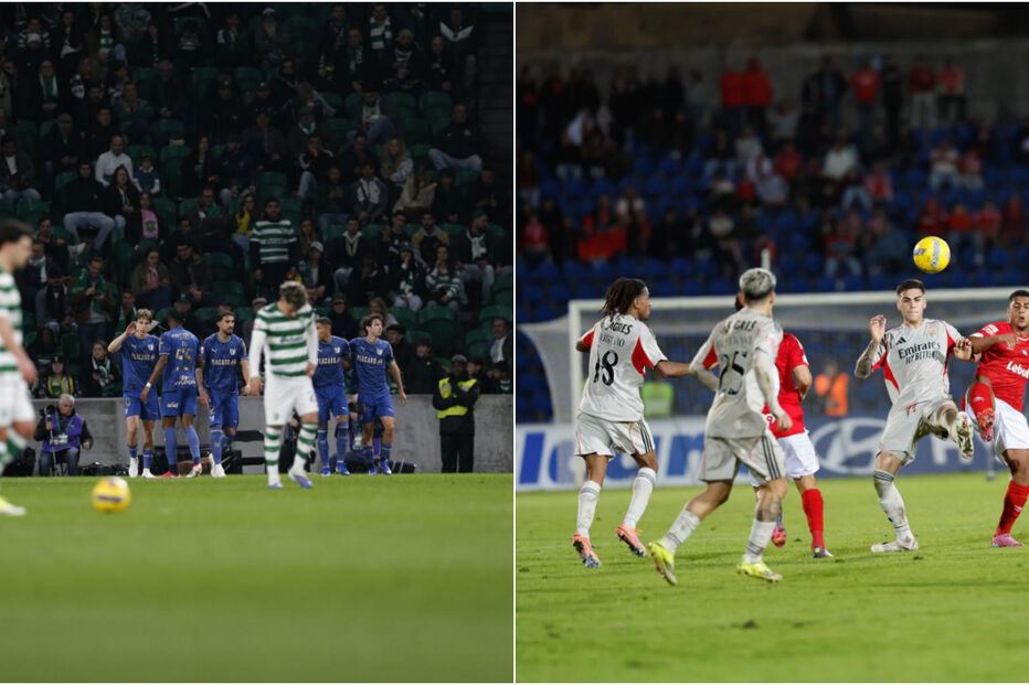 Sporting e Benfica defrontaram, respetivamente, Famalicão e Santa Clara na última jornada