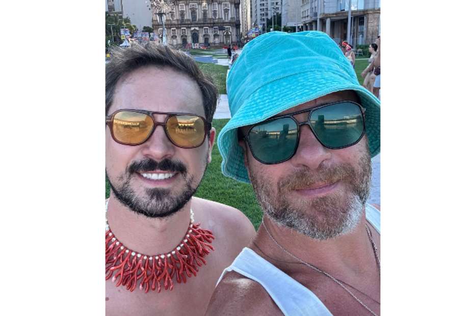 Nuno Eiró e namorado