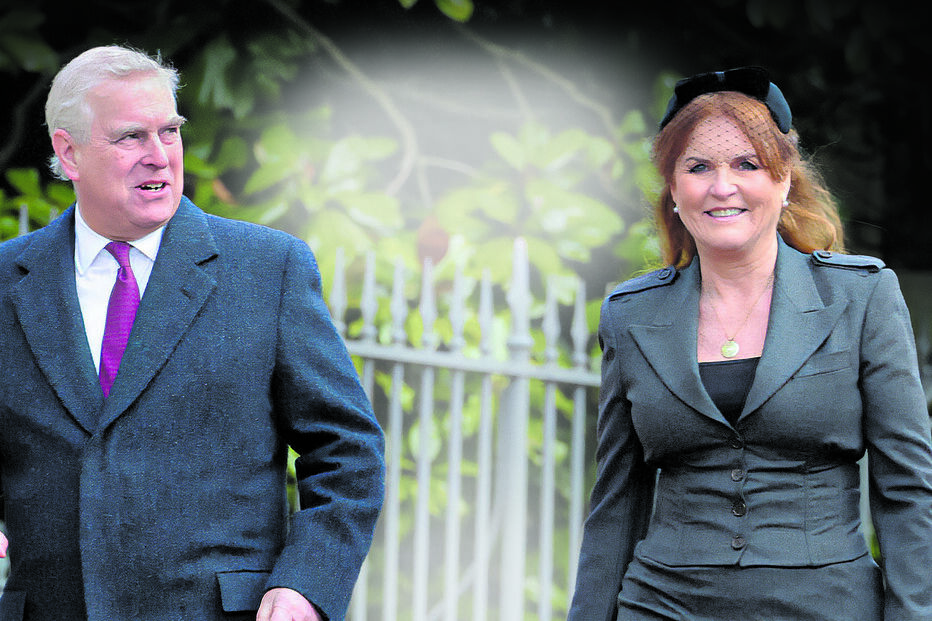 Sarah Ferguson e príncipe André