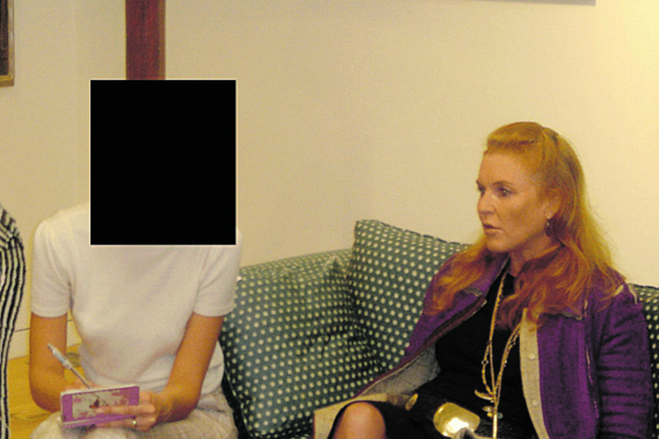 Sarah em Nova Iorque. Imagem  faz parte dos arquivos Epstein