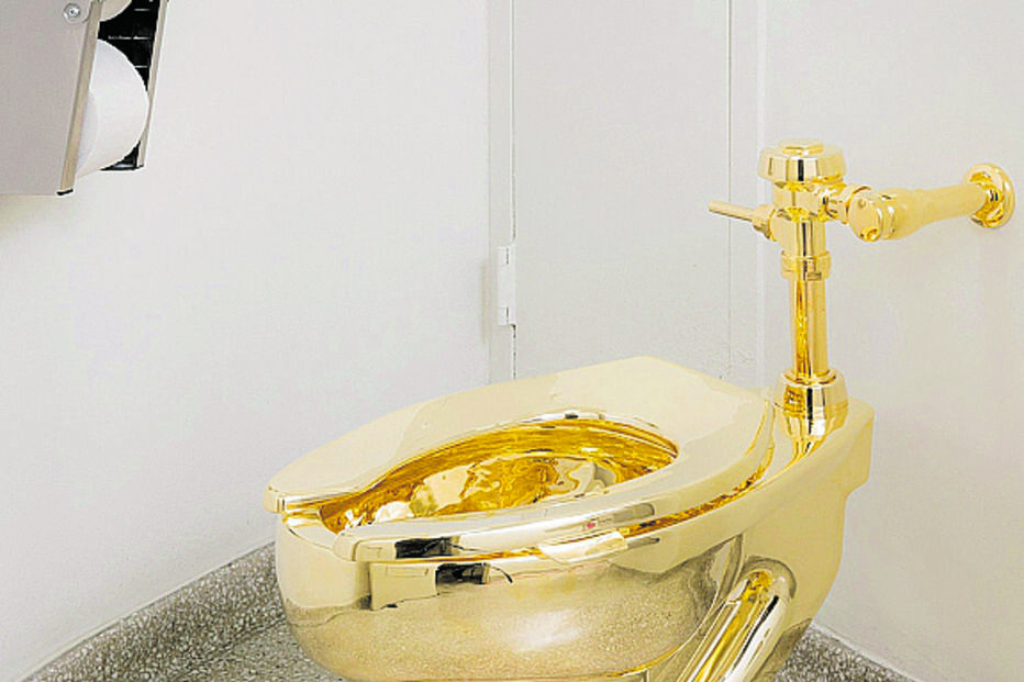  ‘América’, sanita em ouro maciço