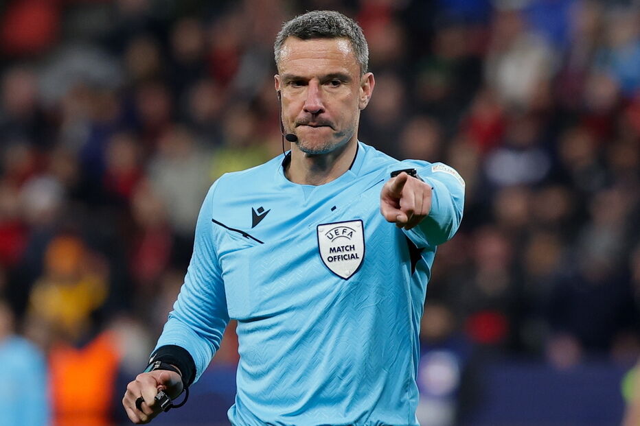 Slavko Vincic vai apitar o Real Madrid-Benfica