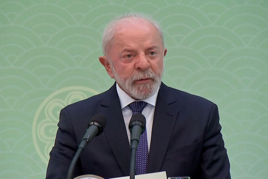 Lula discursa em evento oficial