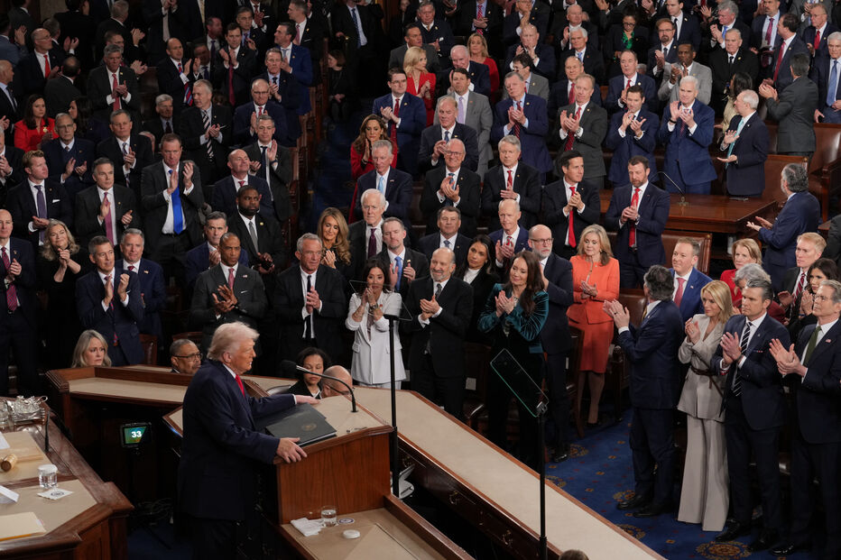 Trump vangloriou o estado da economia nacional 