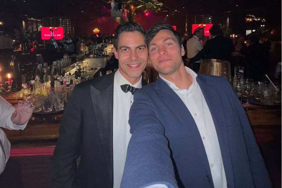 Rob Jetten e Nicolás Keenan