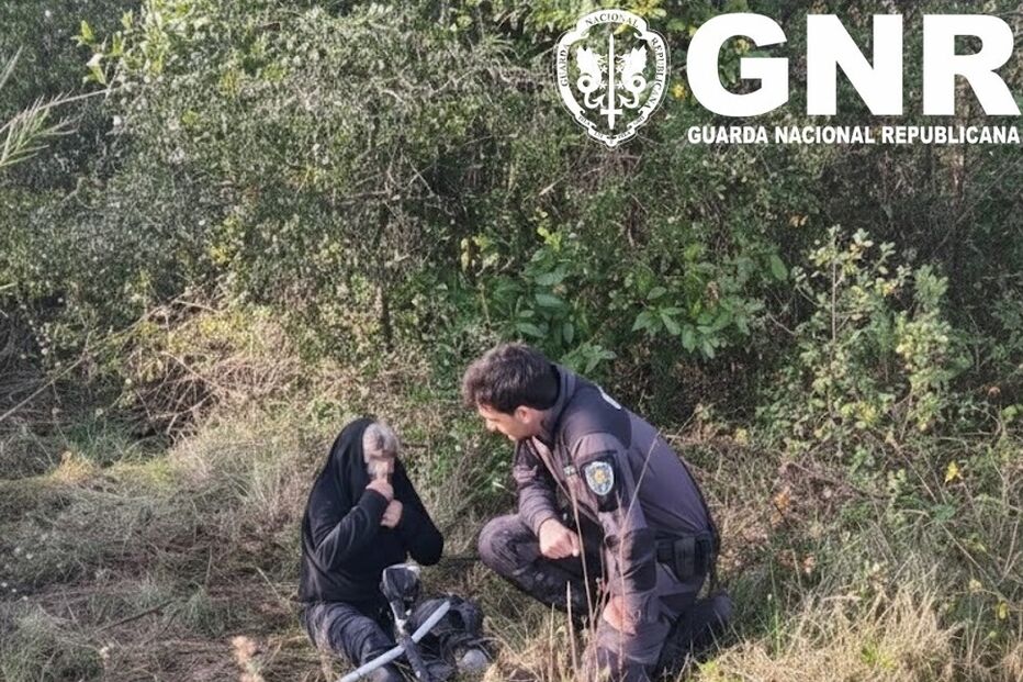 GNR localiza idosa que estava desaparecida nas Caldas da Rainha