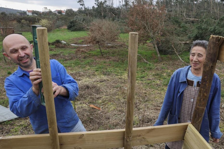Emigrantes recuperam aos poucos casas afetadas pelo mau tempo no concelho de Ourém