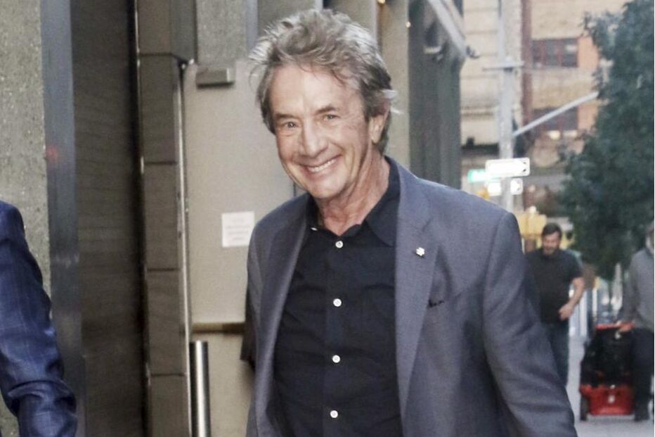 Martin Short surge num evento após a morte da filha