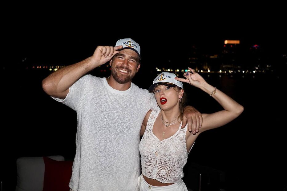 Taylor Swift e Travis Kelce 