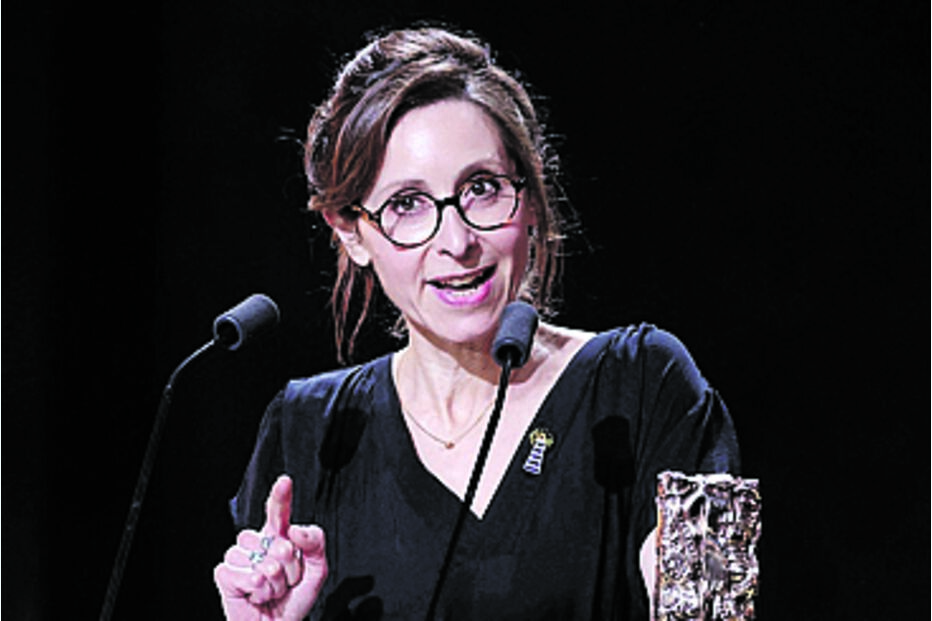 Carine Tardieu na cerimónia