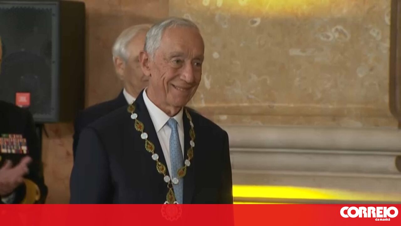 António José Seguro awards Marcelo Rebelo de Sousa the Grand Collar of the Order of Liberty