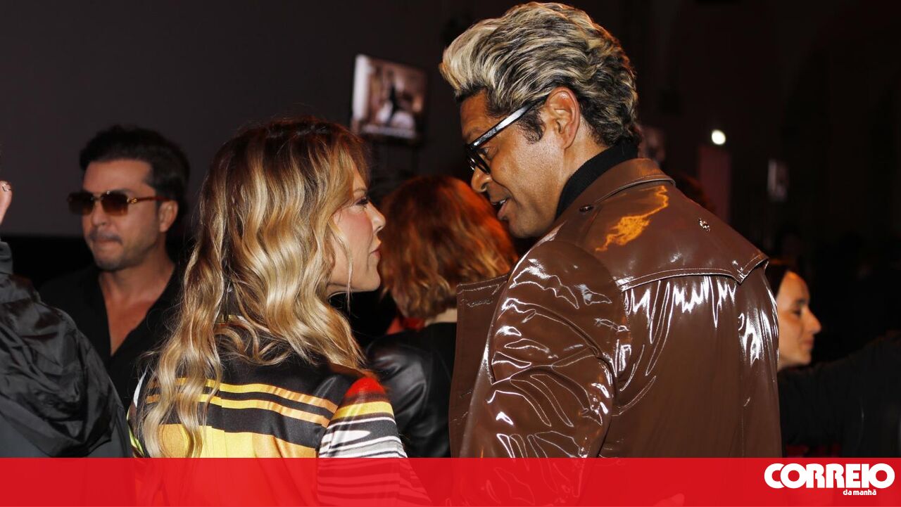After love, friendship: Oceana Basílio and Abel Xavier surprise with a complicit moment at ModaLisboa