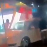 Condutor bêbado invade esplanada de bar com carro depois de ser expulso