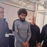 Ruben Saraiva, numa das presenças a tribunal na Albânia