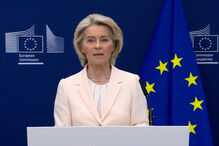 Von der Leyen anuncia 200 milhões de euros para UE investir no nuclear e evitar vulnerabilidades