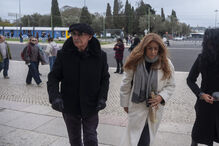 Último adeus a António Lobo Antunes em Lisboa, com Marcelo Rebelo de Sousa e outras figuras.
