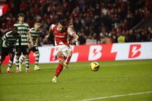 Sp. Braga 'resgata' empate nos descontos frente ao Sporting