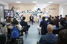 António José Seguro visita o ISCSP, onde dava aulas