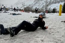 Mariana Monteiro desfruta da neve com Bruno Gonçalves após férias no Brasil