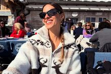 Mariana Monteiro aproveita férias na neve com Bruno Gonçalves