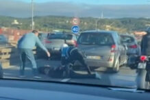 Homens em fuga abalroam PSP na Ponte 25 de Abril