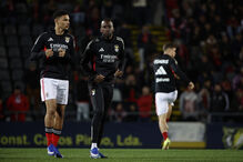 Benfica prepara jogo com o Arouca, após divulgação do onze inicial