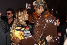 Oceana Basílio e Abel Xavier na ModaLisboa