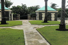 Bungalows na ilha privada de Epstein nas Caraíbas