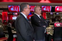 Presidente da República está na redação do Correio da Manhã 